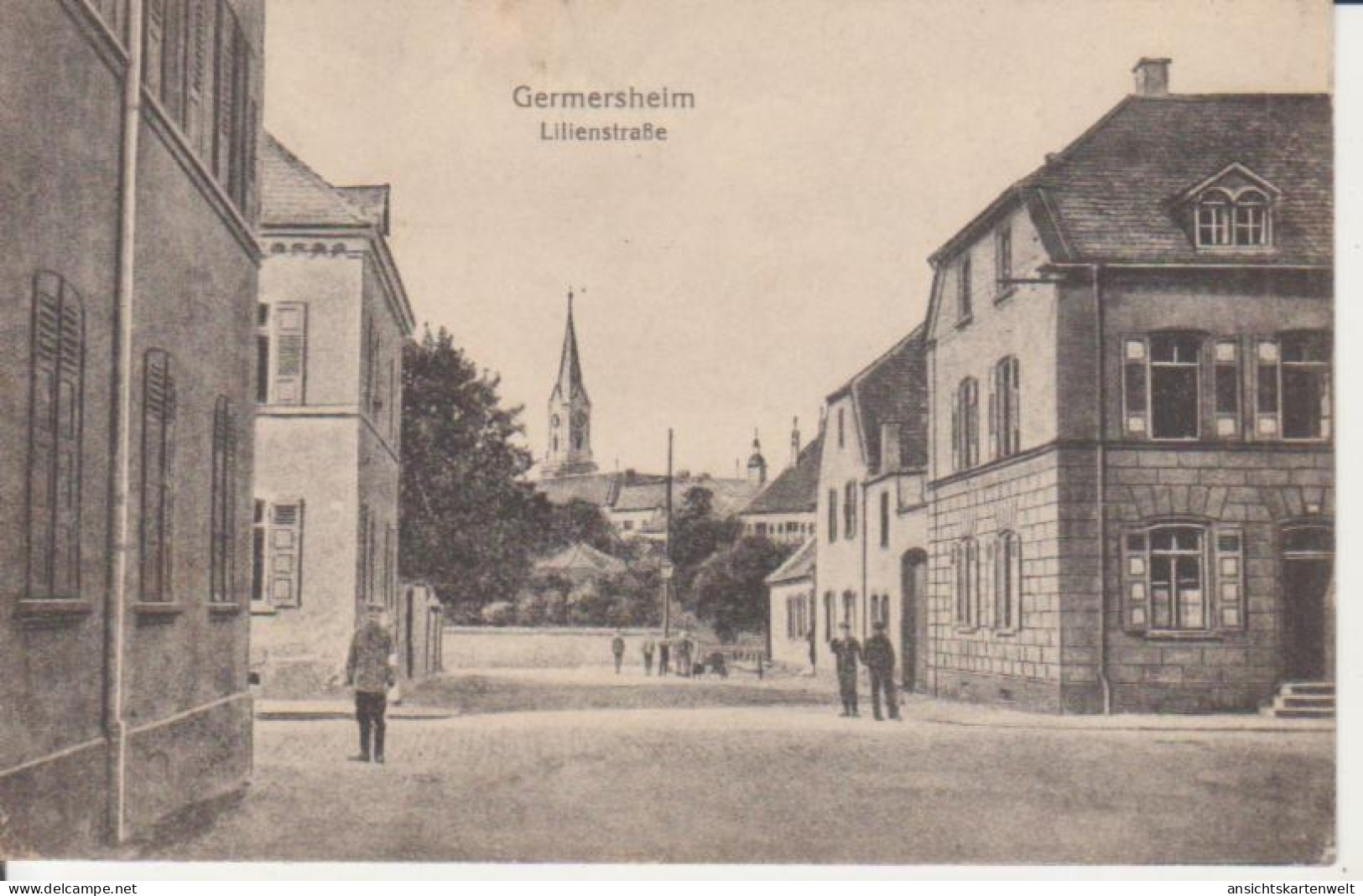 Germersheim Lilienstraße Feldpgl1917 #221.823 - Other & Unclassified