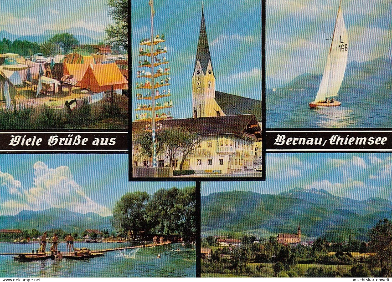 Bernau Am Chiemsee Mehrbildkarte Gl1975 #D5147 - Autres & Non Classés