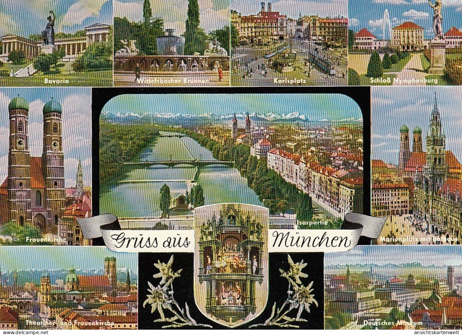 Gruss Aus München Mehrbildkarte Ngl #D5157 - Sonstige & Ohne Zuordnung