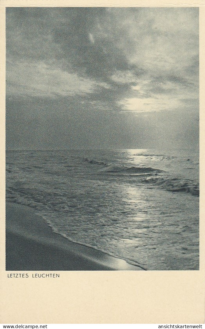 Letztes Leuchten Am Strand Ngl #D4006 - Sonstige & Ohne Zuordnung