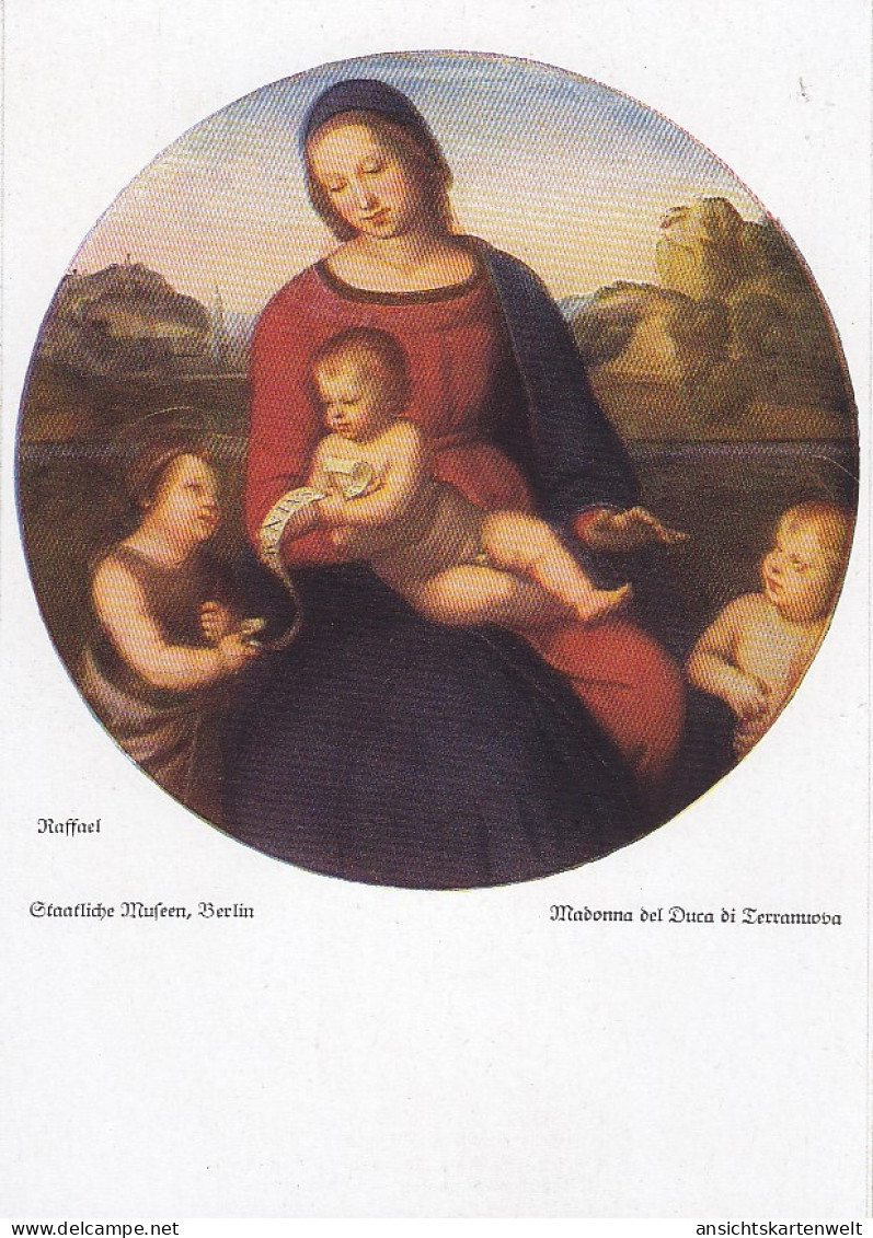 RAFFAEL Madonna Terranuova Ngl #D6877 - Malerei & Gemälde