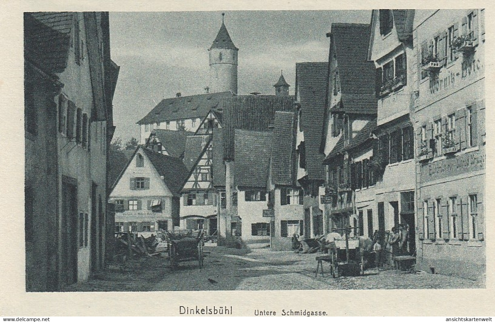 Dinkelsbühl Untere Schmidgasse Ngl #D6376 - Altri & Non Classificati