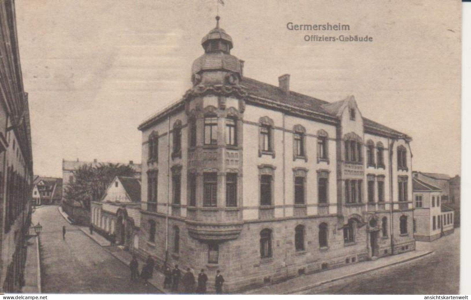 Germersheim Offiziers-Gebäude Feldpgl1916 #221.817 - Other & Unclassified