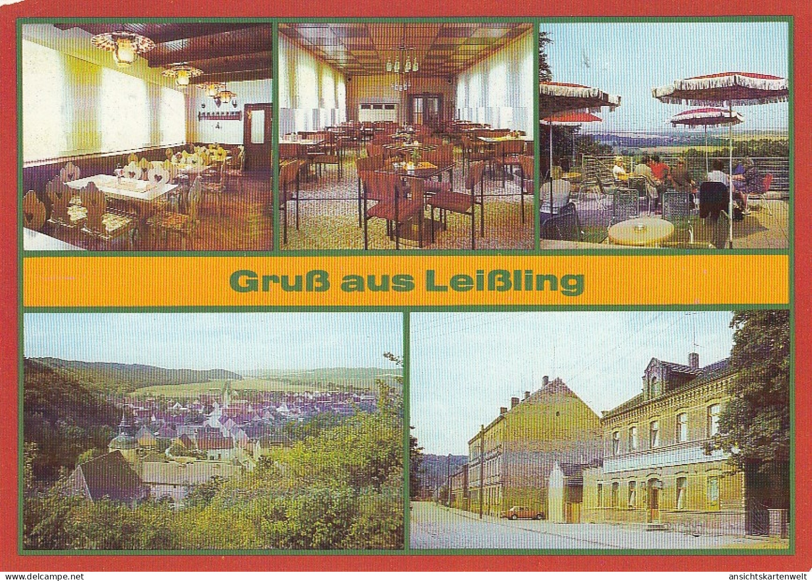 Gruss Aus Leißling Mehrbildkarte Gl1988? #D5500 - Autres & Non Classés