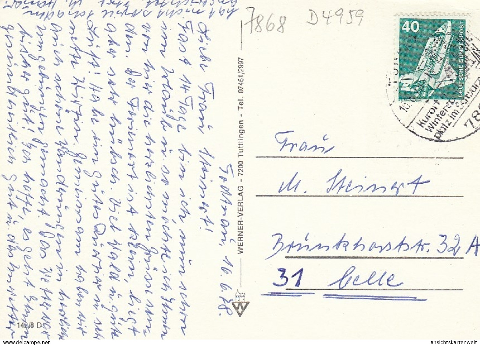 Gruss Aus Todtnau Schwarzwald Mehrbildkarte Gl1968 #D4959 - Andere & Zonder Classificatie