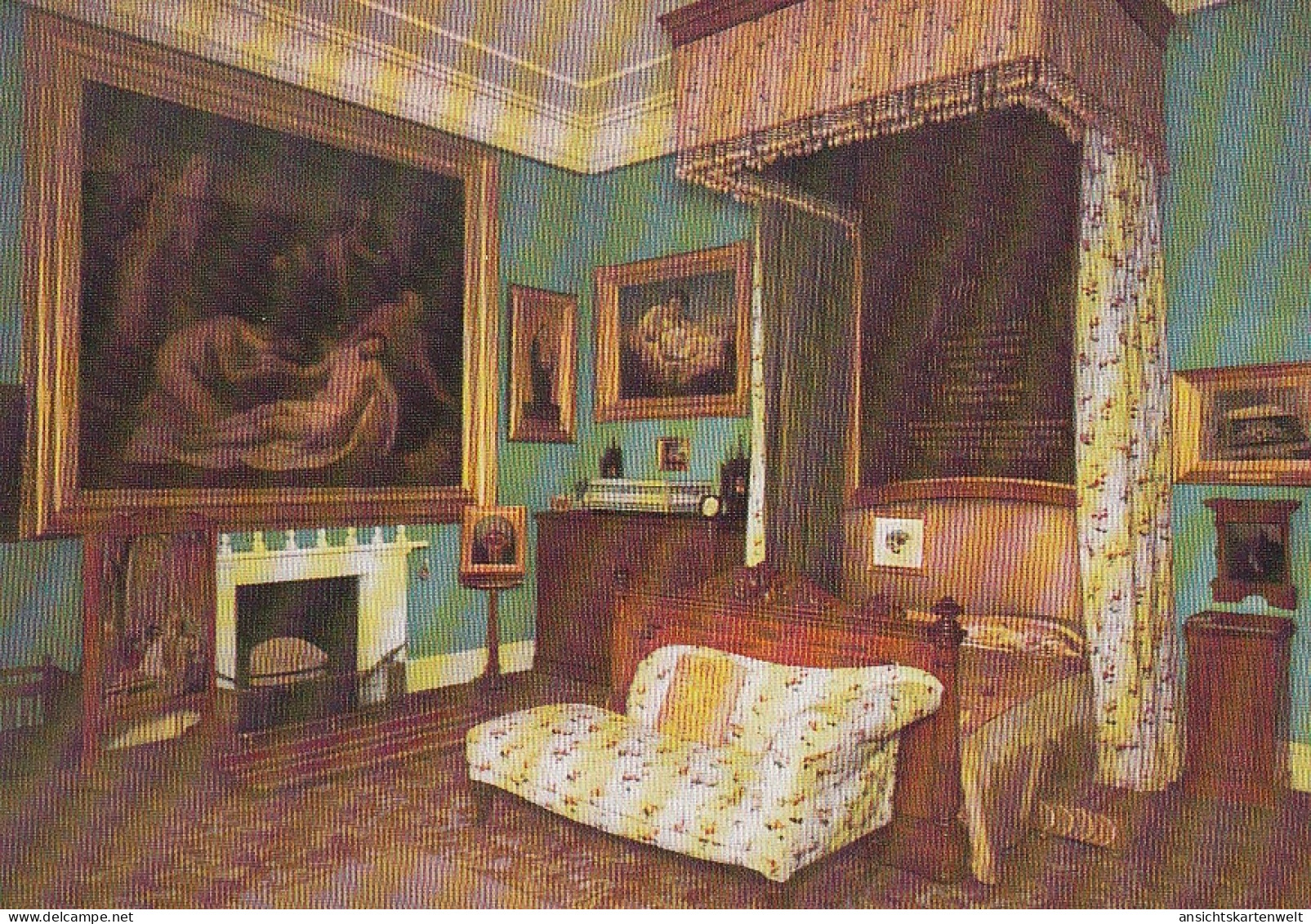 Osborne House I.O.W., Queen Victoria's Bedroom Ngl #D5386 - Altri & Non Classificati