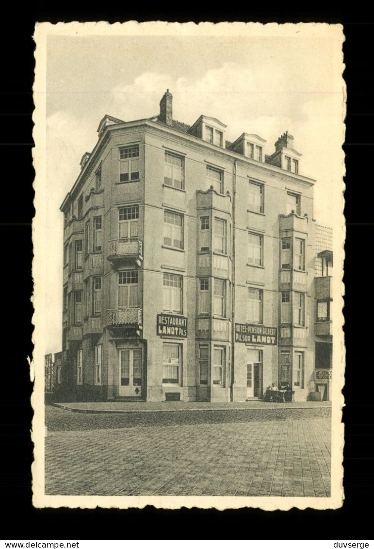 Belgique Middelkerke Hotel, Pension Gilbert ( Format 9cm X 14cm ) - Middelkerke