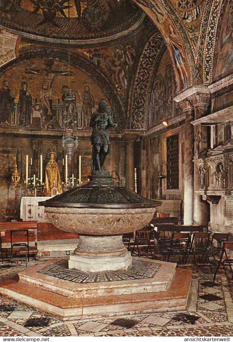 Venezia Basilica Di S.Marco Battistero Ngl #D6020 - Autres & Non Classés