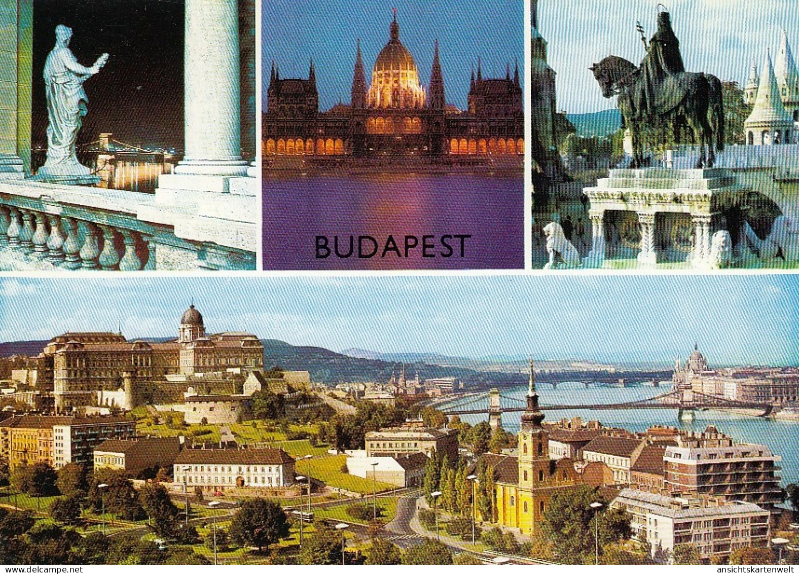 Budapest Mehrbildkarte Gl1977 #D5582 - Hongrie