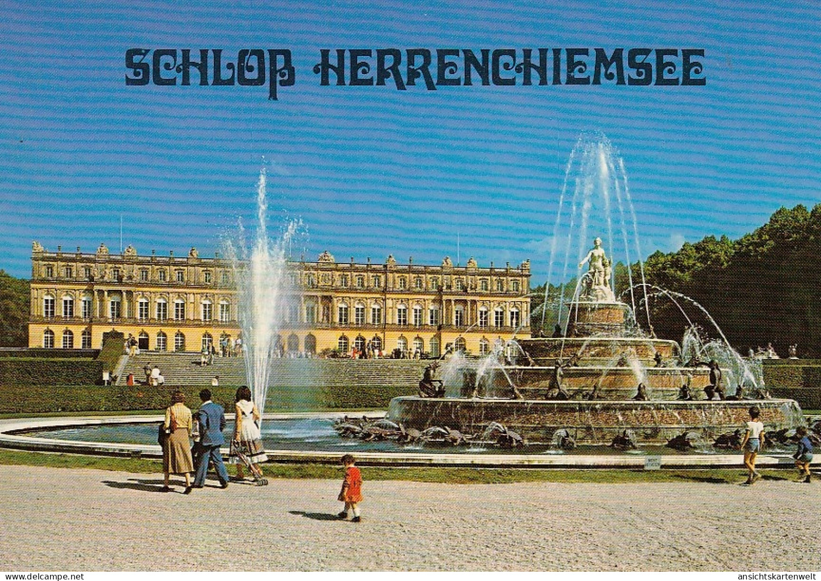 Königsschloss Herrenchiemsee Gl1981 #D4970 - Autres & Non Classés