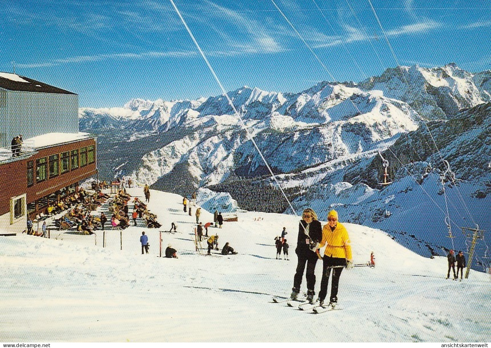 Garmisch-Partenkirchen Alpspitzbahn Geg.Karwendelgebirge Gl1974 #D5154 - Autres & Non Classés