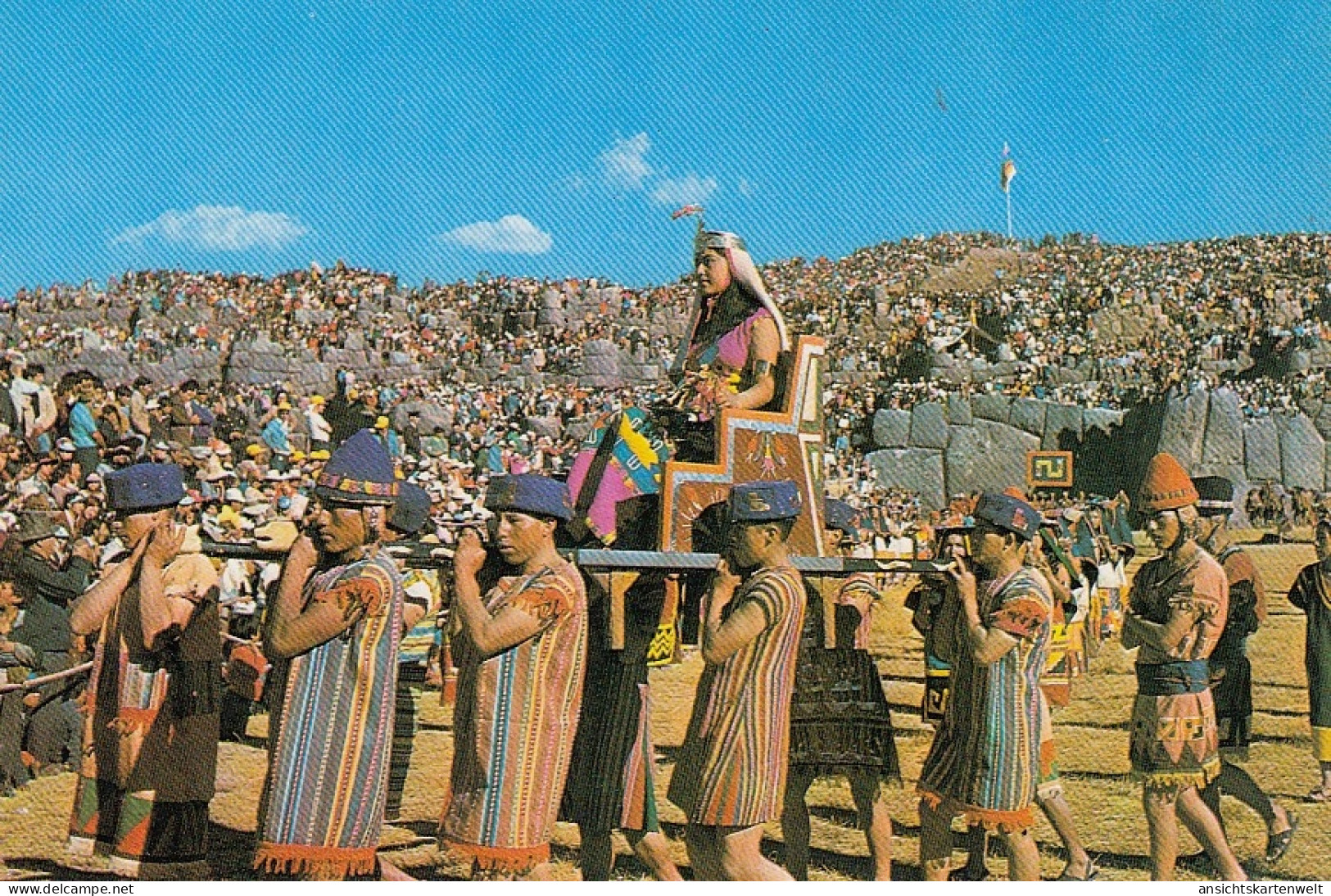 Perú Q'oya Inti Raymi Festiviti In Sascayhuaman Ngl #D6131 - Otros & Sin Clasificación