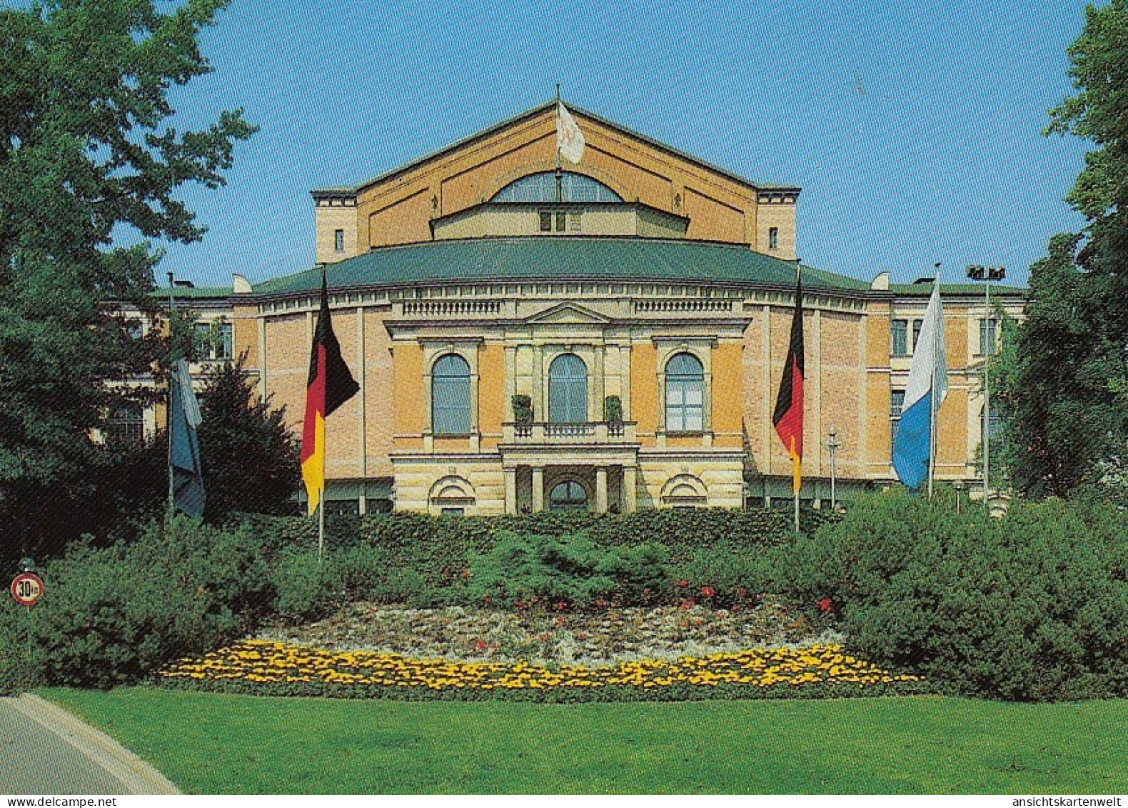 Bayreuth Richard-Wagner-Festspielhaus Gl1990 #D5145 - Other & Unclassified