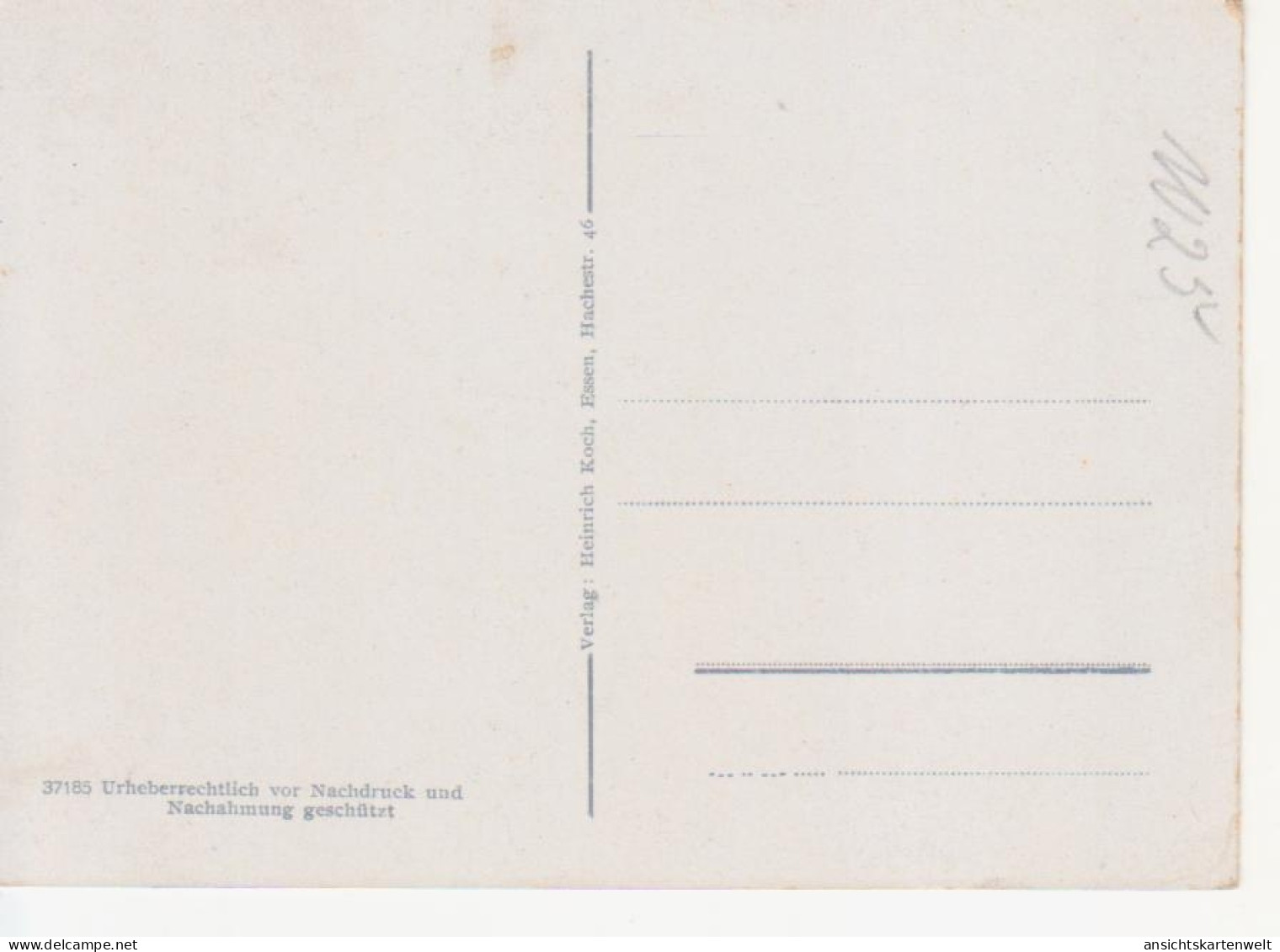 Buer Mehrbildkarte Hoch-Strasse Schloss Berge Rathaus Ngl #221.088 - Andere & Zonder Classificatie