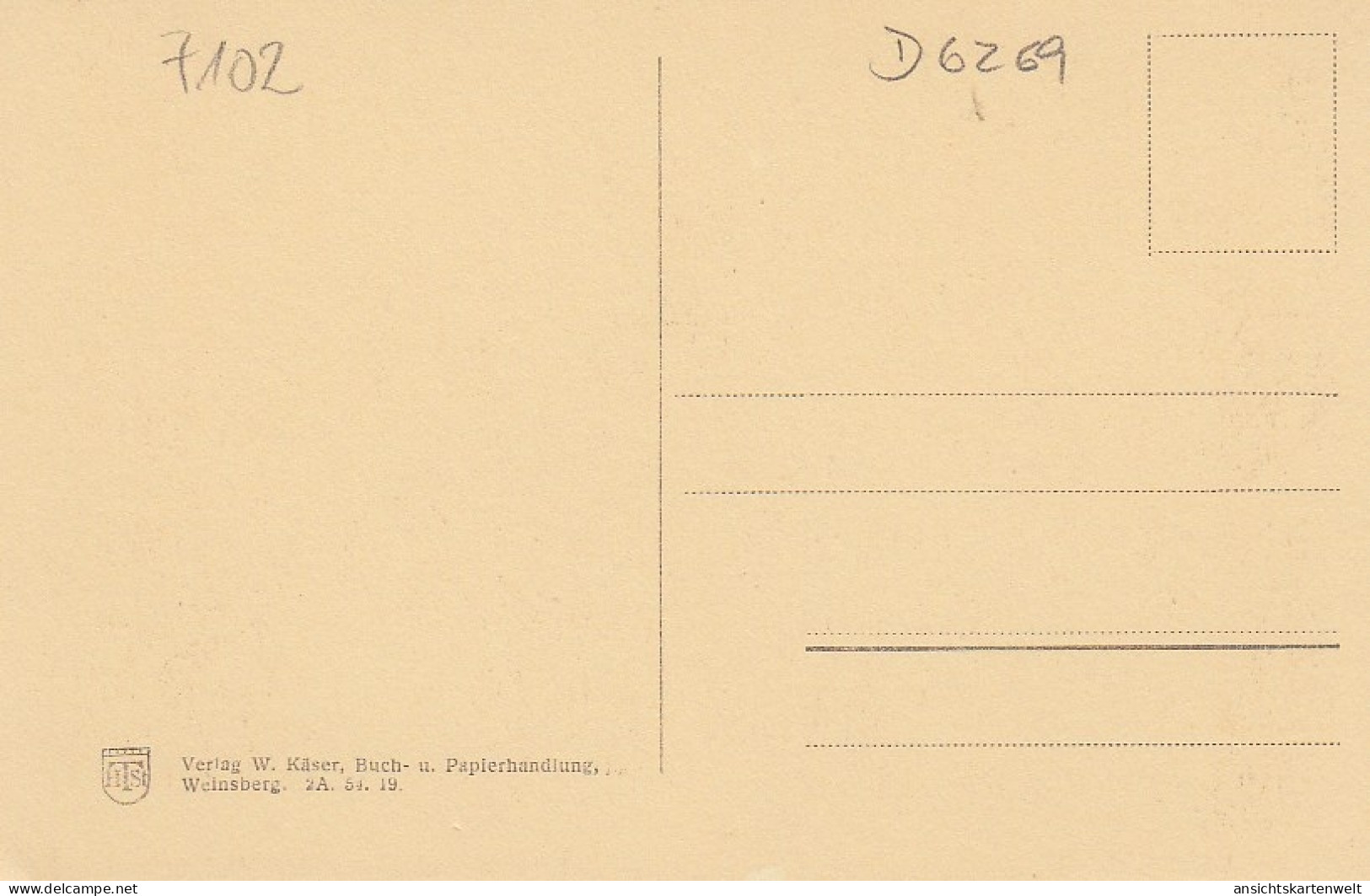 Weinsberg Württ. Kirche Und Burgruine Weibertreu Ngl #D6269 - Andere & Zonder Classificatie