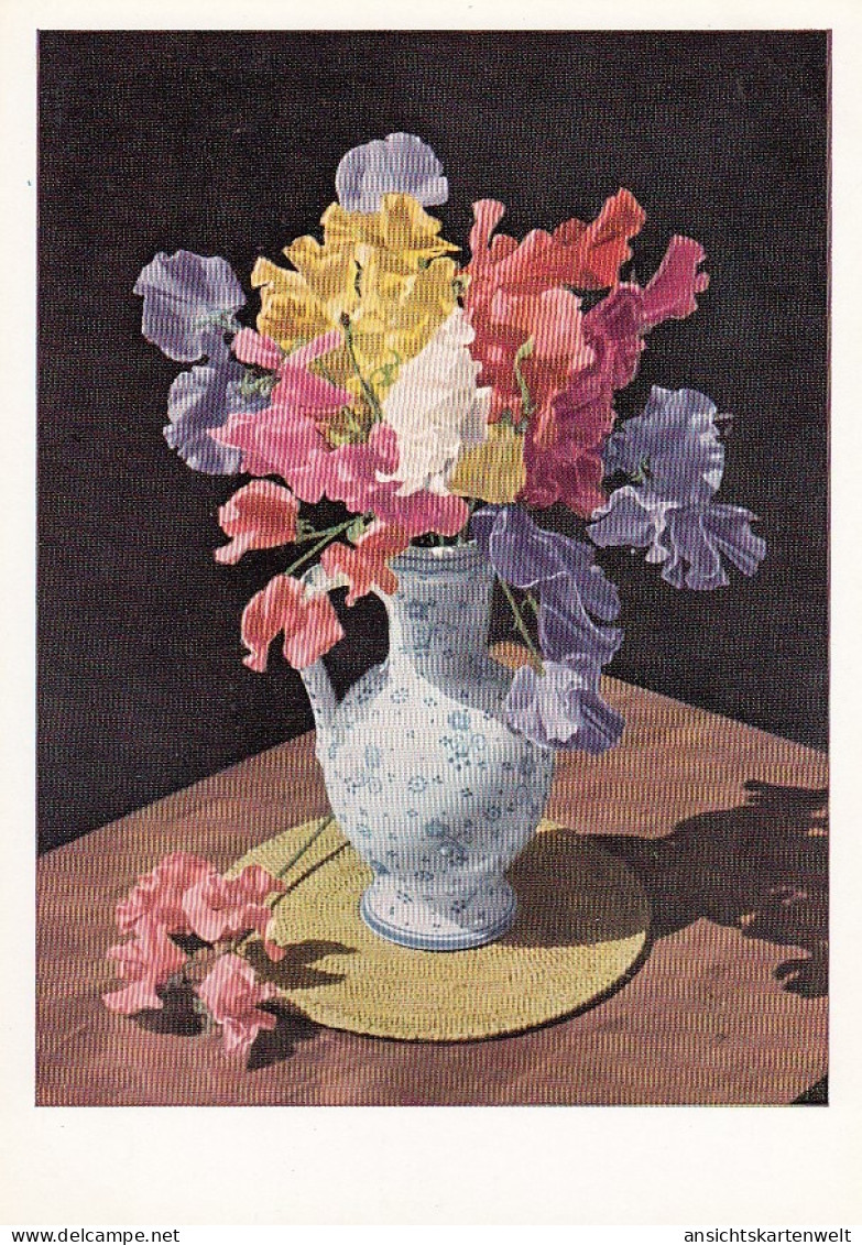 Blumenstrauß In Vase Ngl #D7163 - Sonstige & Ohne Zuordnung