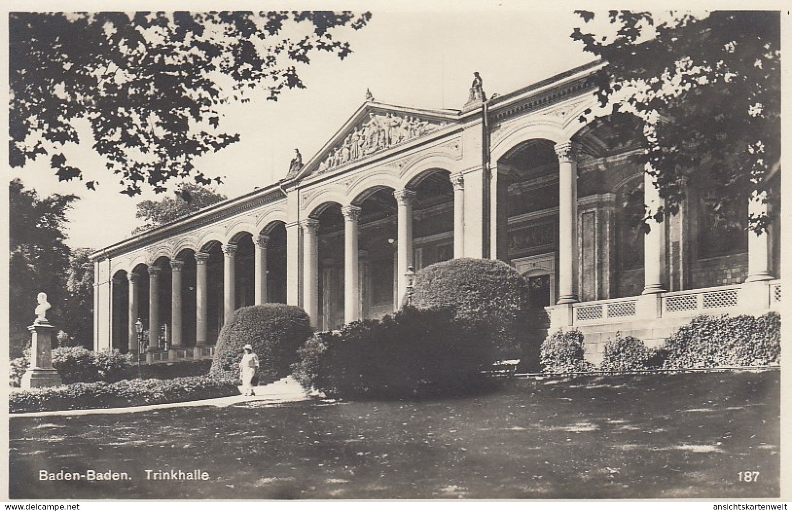 Baden-Baden Trinkhalle Ngl #D6326 - Autres & Non Classés