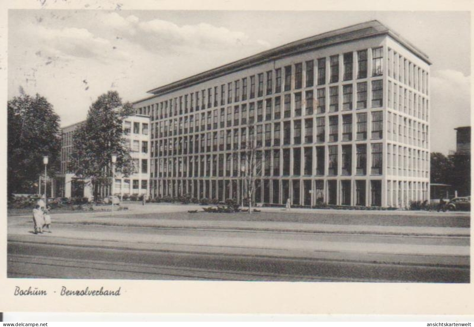 Bochum Benzolverband Gebäude Außenansicht Gl1954 #221.098 - Sonstige & Ohne Zuordnung