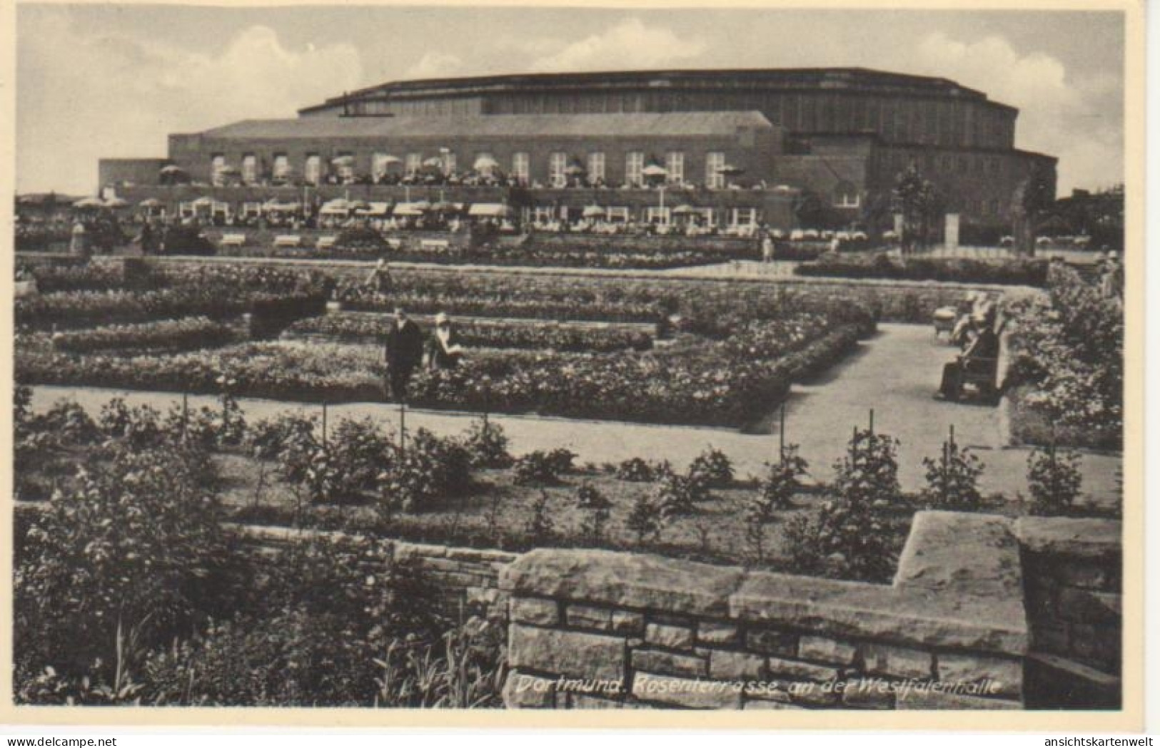 Dortmund Rosenterrasse An Der Westfalenhalle Gl1933 #221.062 - Otros & Sin Clasificación