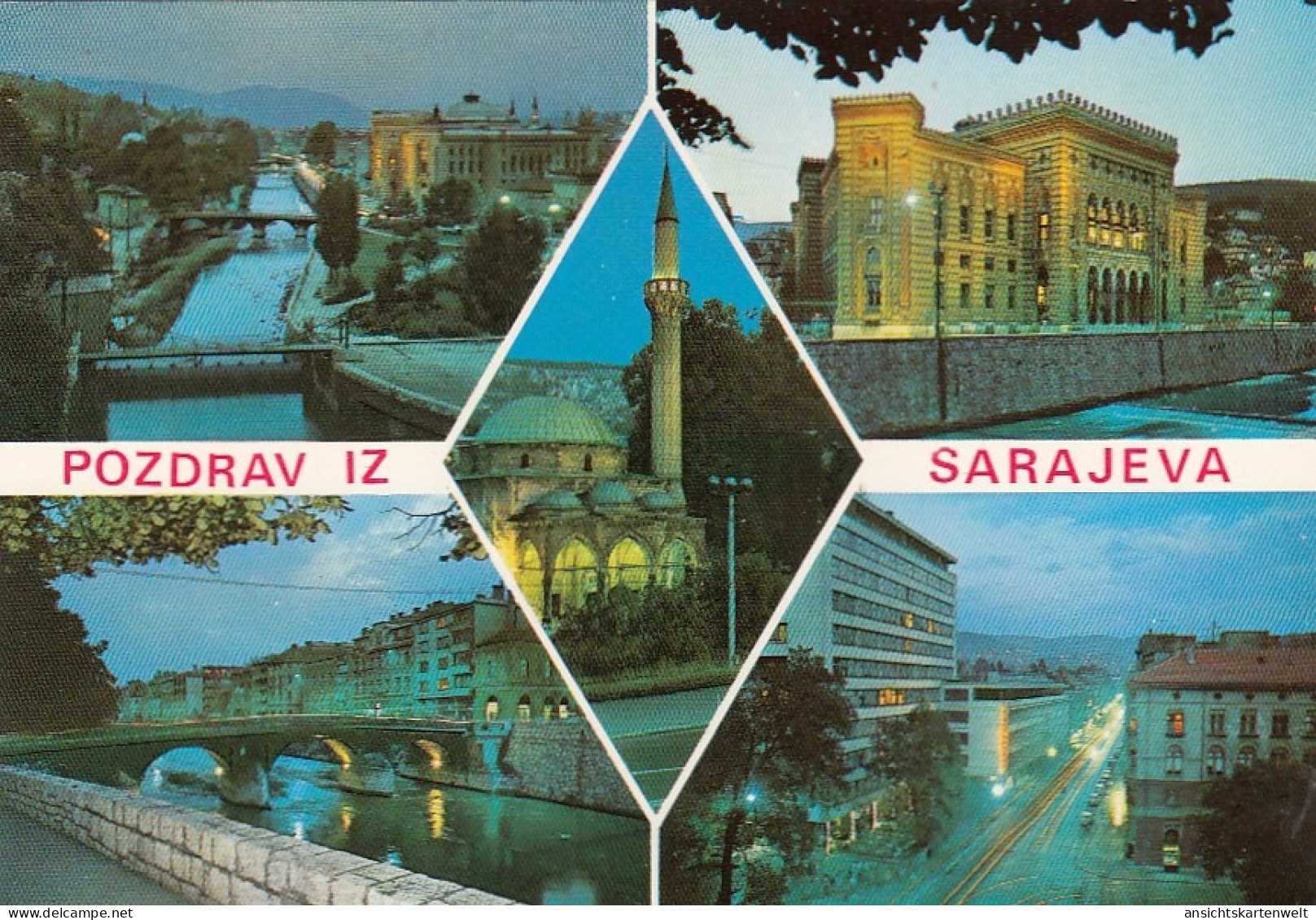 Sarajevo Nócu Ngl #G4804 - Jugoslavia