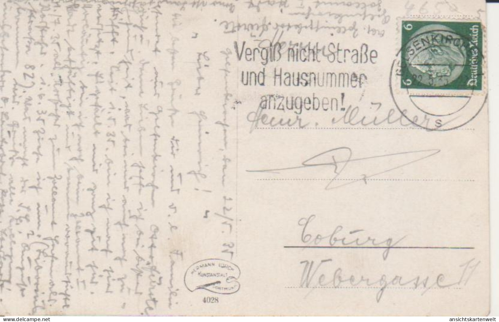 Gelsenkirchen Hochöfen Gl1935 #221.104 - Autres & Non Classés