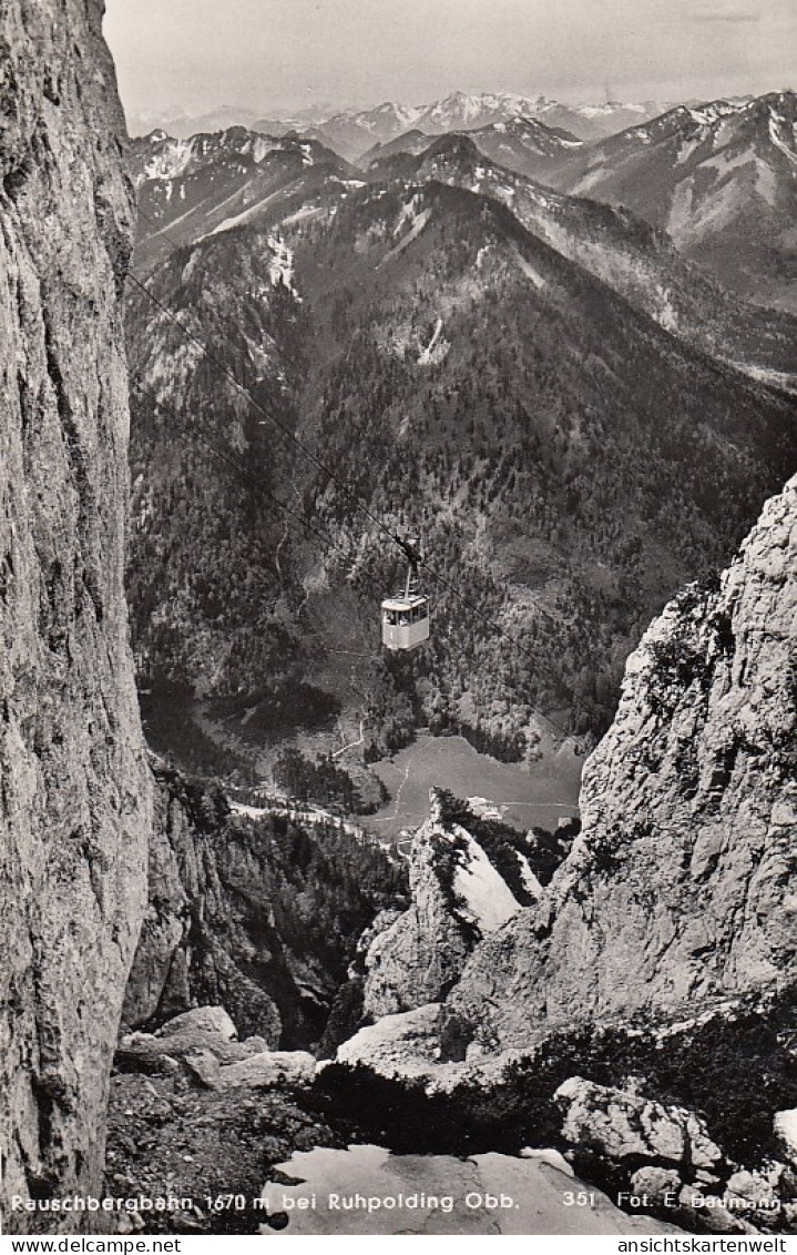 Rauschbergbahn Nahe Ruhpolding Ngl #D5931 - Altri & Non Classificati