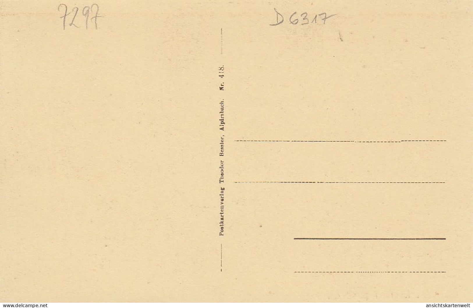 Klosterkirche Alpirsbach Ngl #D6317 - Andere & Zonder Classificatie