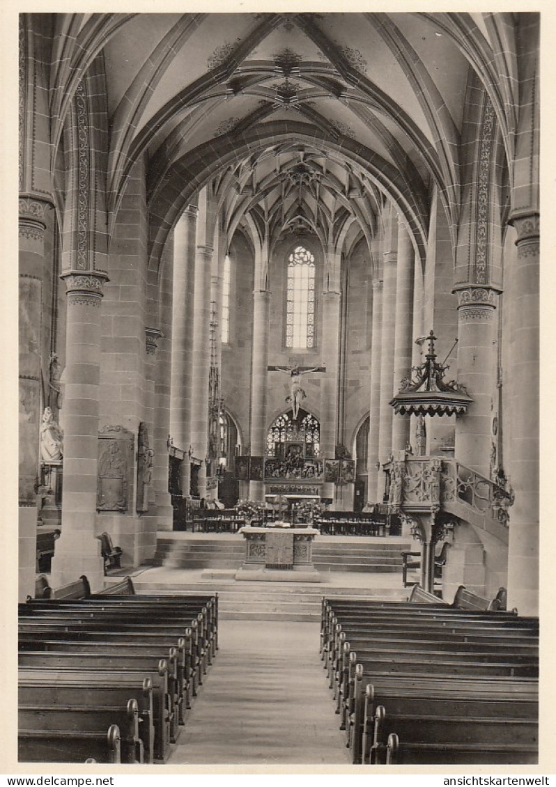 Schwäbisch Hall - Stadtkirche St.Michael Innen Ngl #D6248 - Other & Unclassified