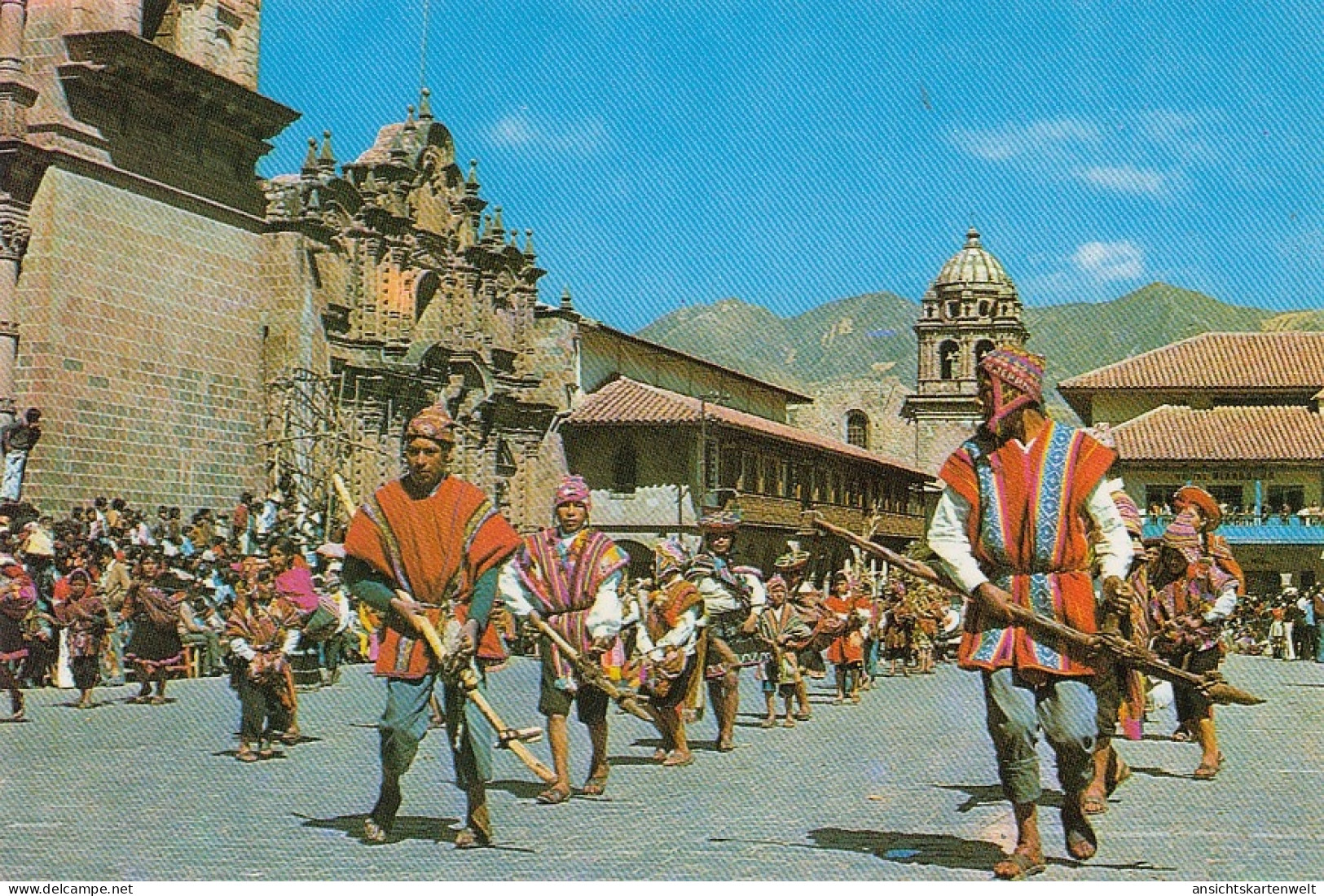 Perú Tarpuy Dance Student Folkloric Parade Inti Raymi Ngl #D6130 - Altri & Non Classificati
