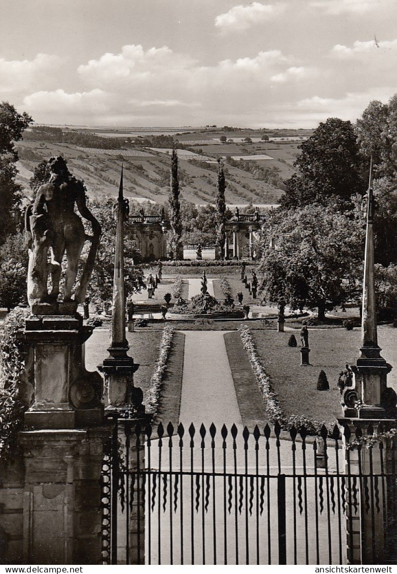 Weikersheim - Blick Vom Schloß (Rittersaal) In Den Park Ngl #D6266 - Autres & Non Classés