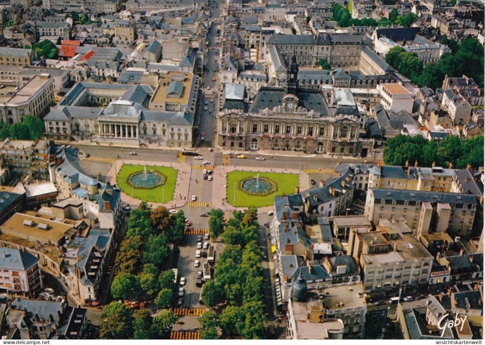 Tours (I.-et-L.), Place Du Palais Ngl #G4778 - Other & Unclassified