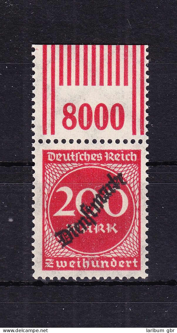 Deutsches Reich Dienstmarken 78W OR 2'9'2 Postfrisch #RD046 - Officials