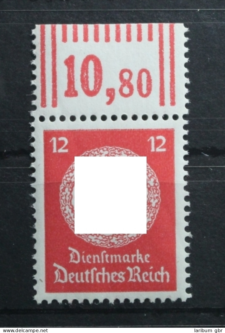 Deutsches Reich Dienstmarken 172W OR 2'9'2 Postfrisch Oberrand #TN568 - Servizio