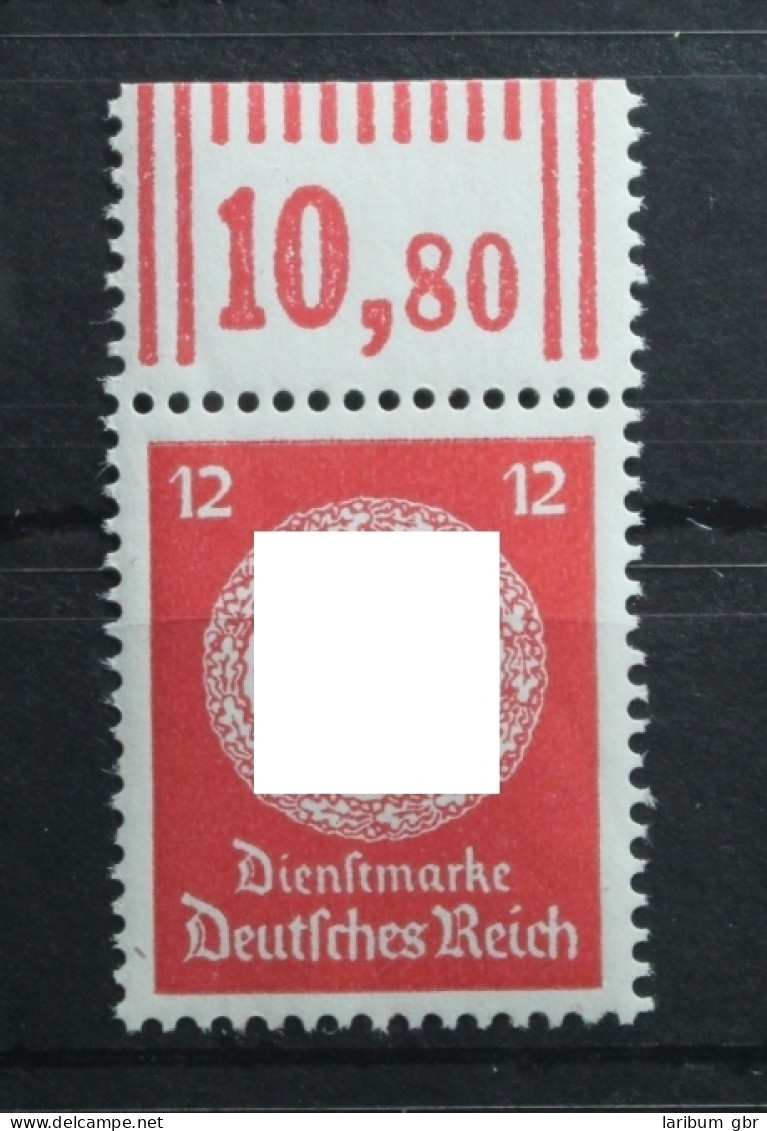 Deutsches Reich Dienstmarken 172W OR 2'9'2 Postfrisch Oberrand #TN568 - Oficial