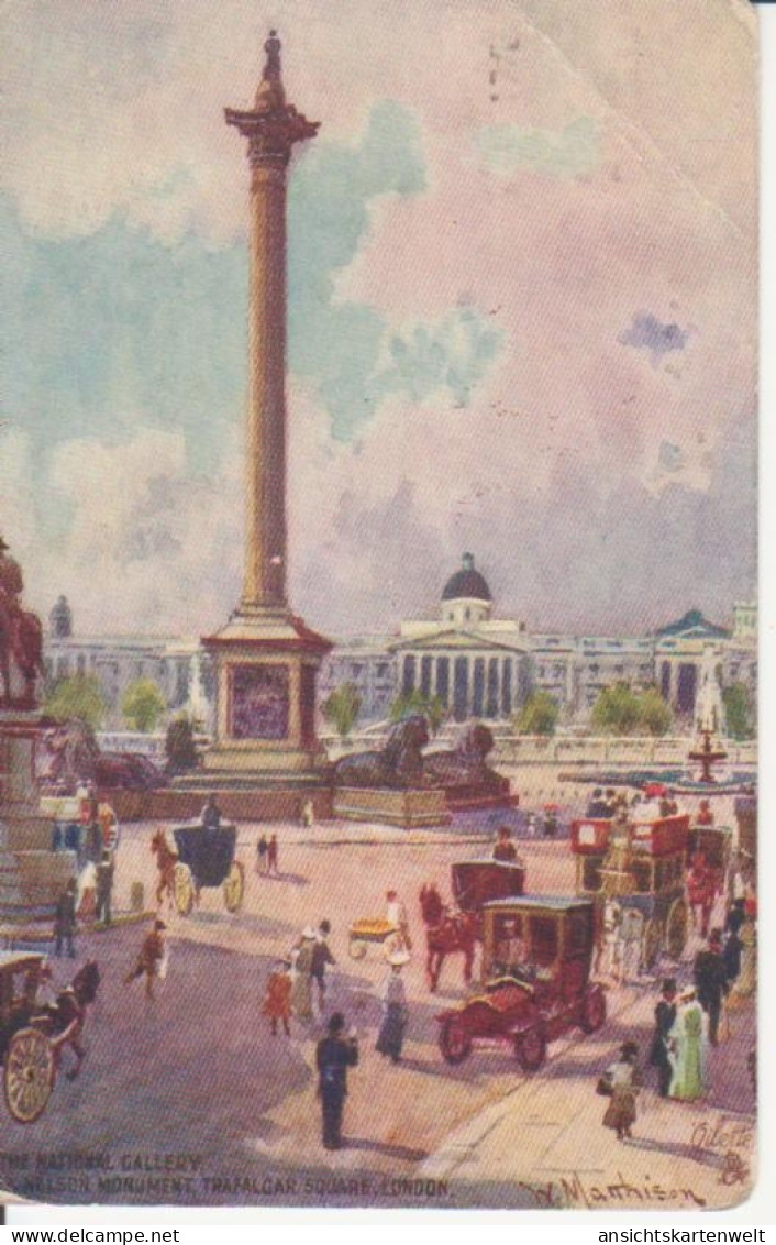 London - National Gallery And Nelson Monument, Trafalgar Square Gl19? #222.124 - Other & Unclassified