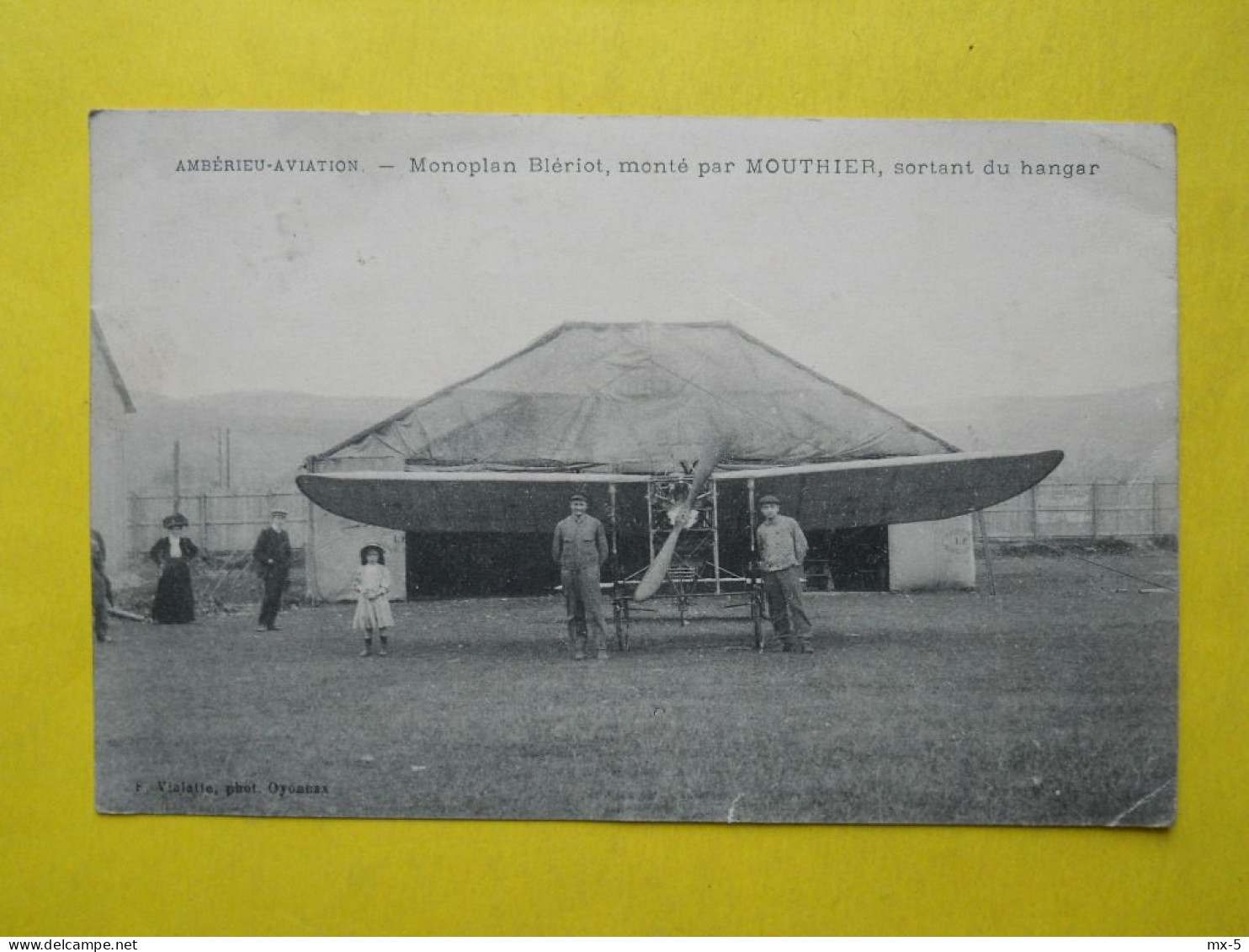 Monoplan Blériot Sortant Du Hangar - ....-1914: Precursori