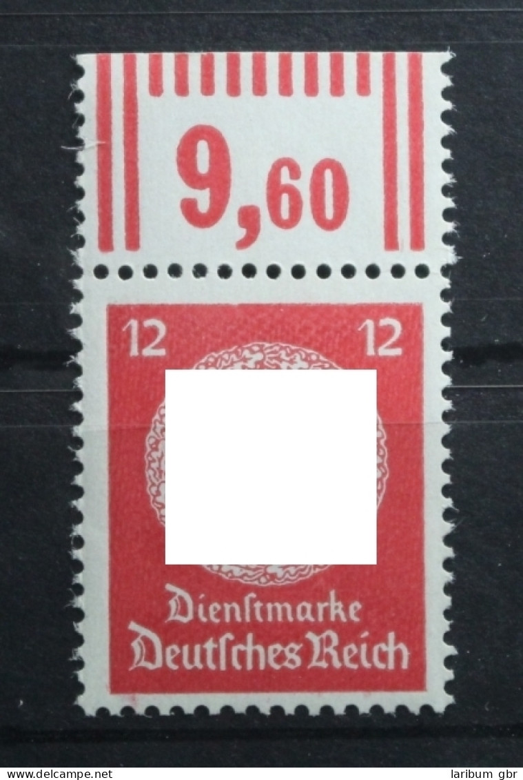 Deutsches Reich Dienstmarken 172 W OR 2'9'2 Postfrisch Oberrand #TN591 - Officials