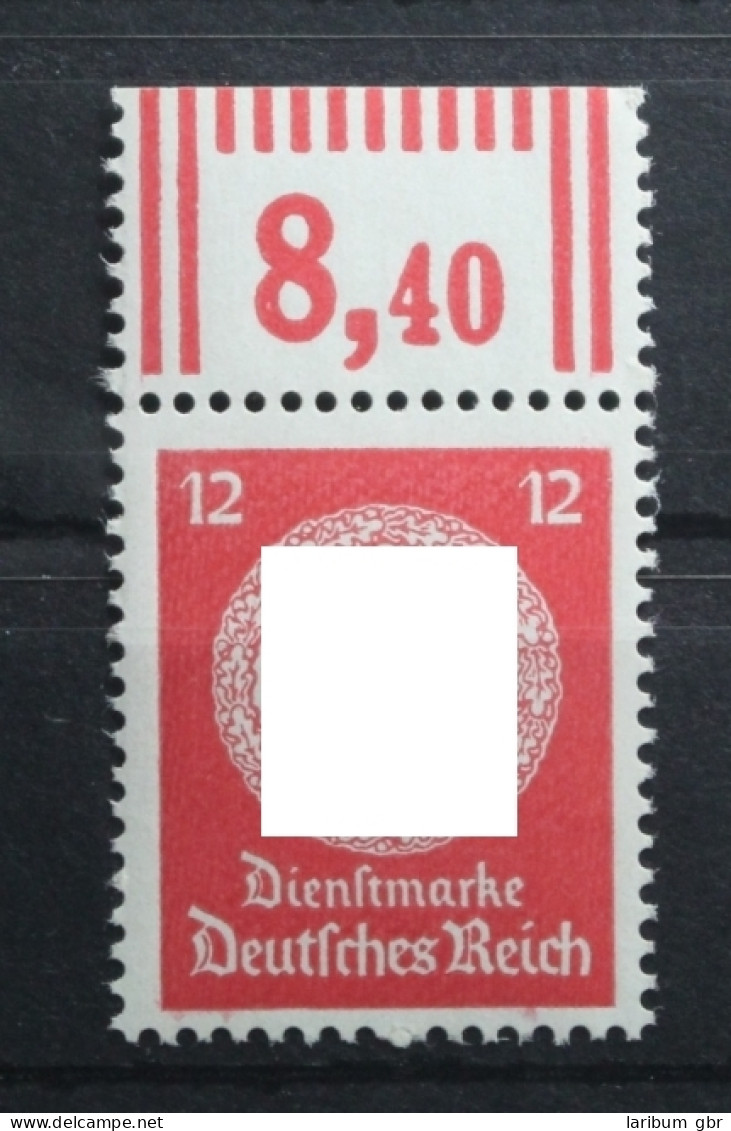 Deutsches Reich Dienstmarken 172 W OR 2'9'2 Postfrisch Oberrand #TN589 - Oficial