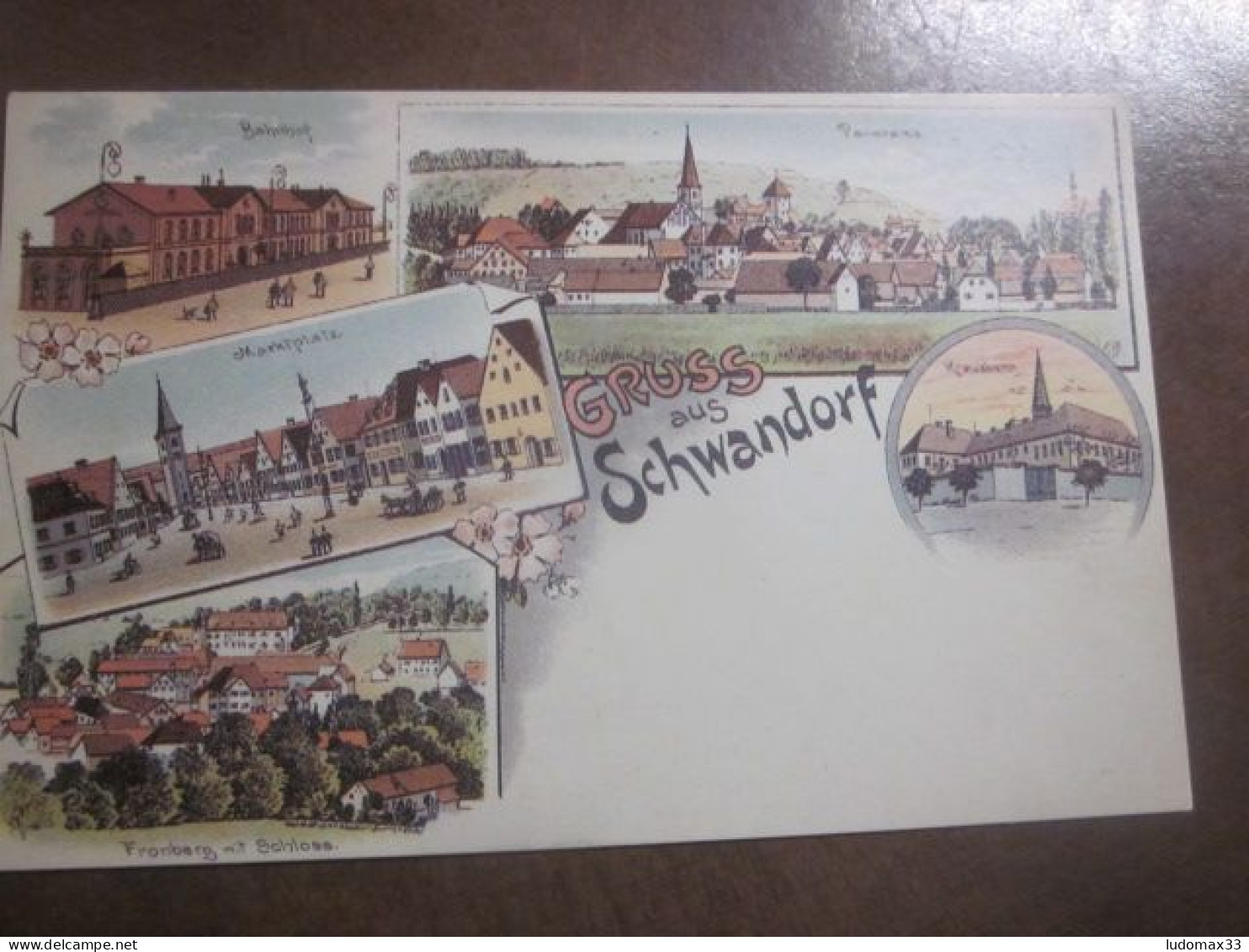 Schwandorf 5 Cartes Serie Année 90 - Schwandorf