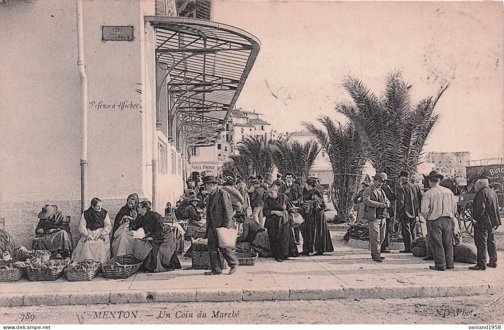 MENTON-un Coin  Du Marché - Menton