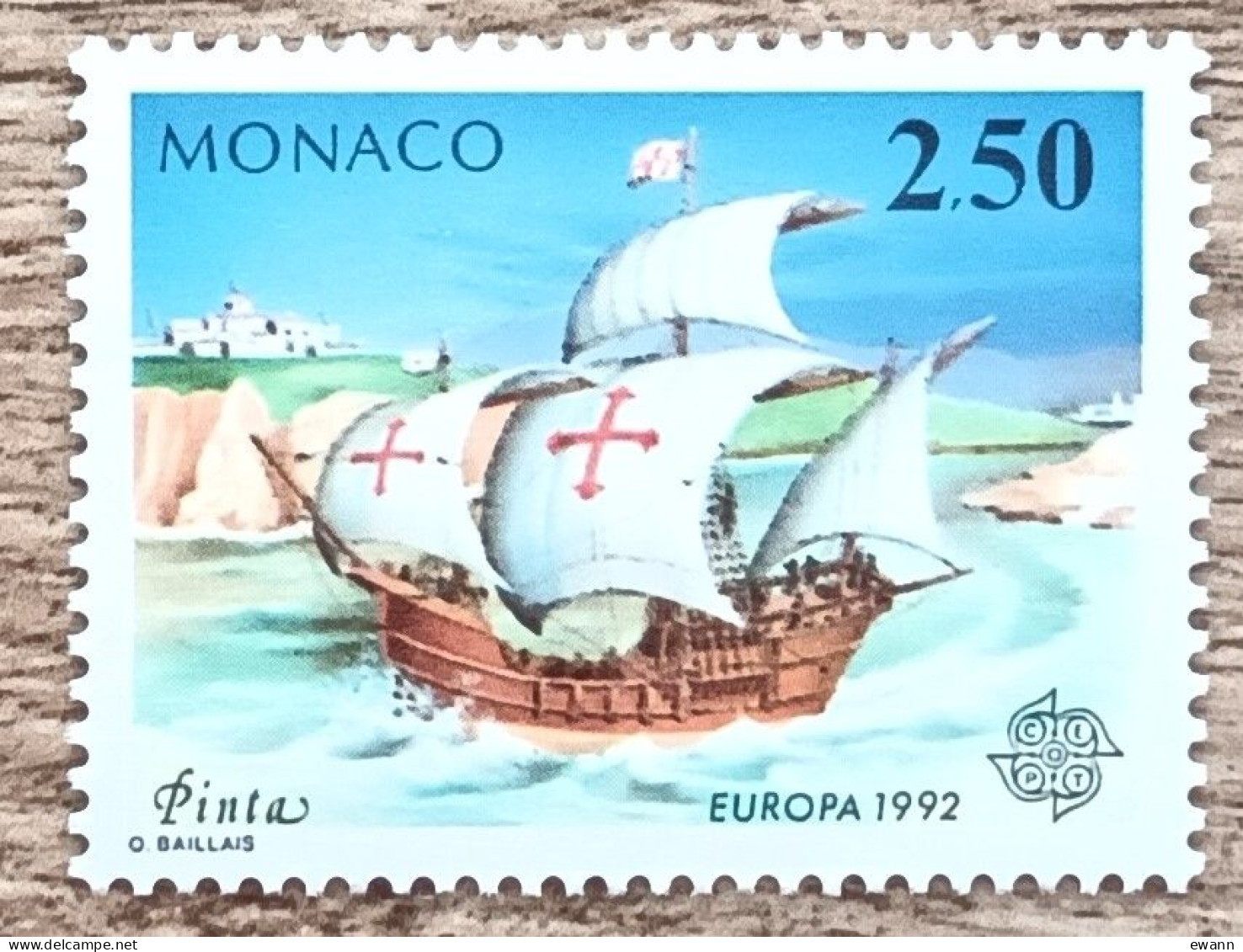 Monaco - YT N°1825 - EUROPA / Christophe Colomb - 1992 - Neuf - Nuovi