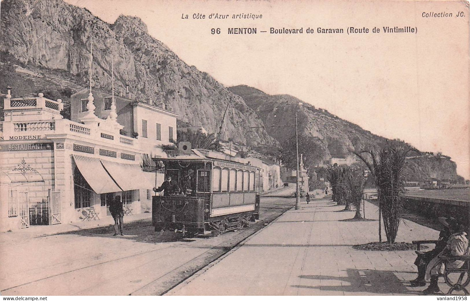 MENTON-boulevard De Caravan (route De Vintimille) - Menton