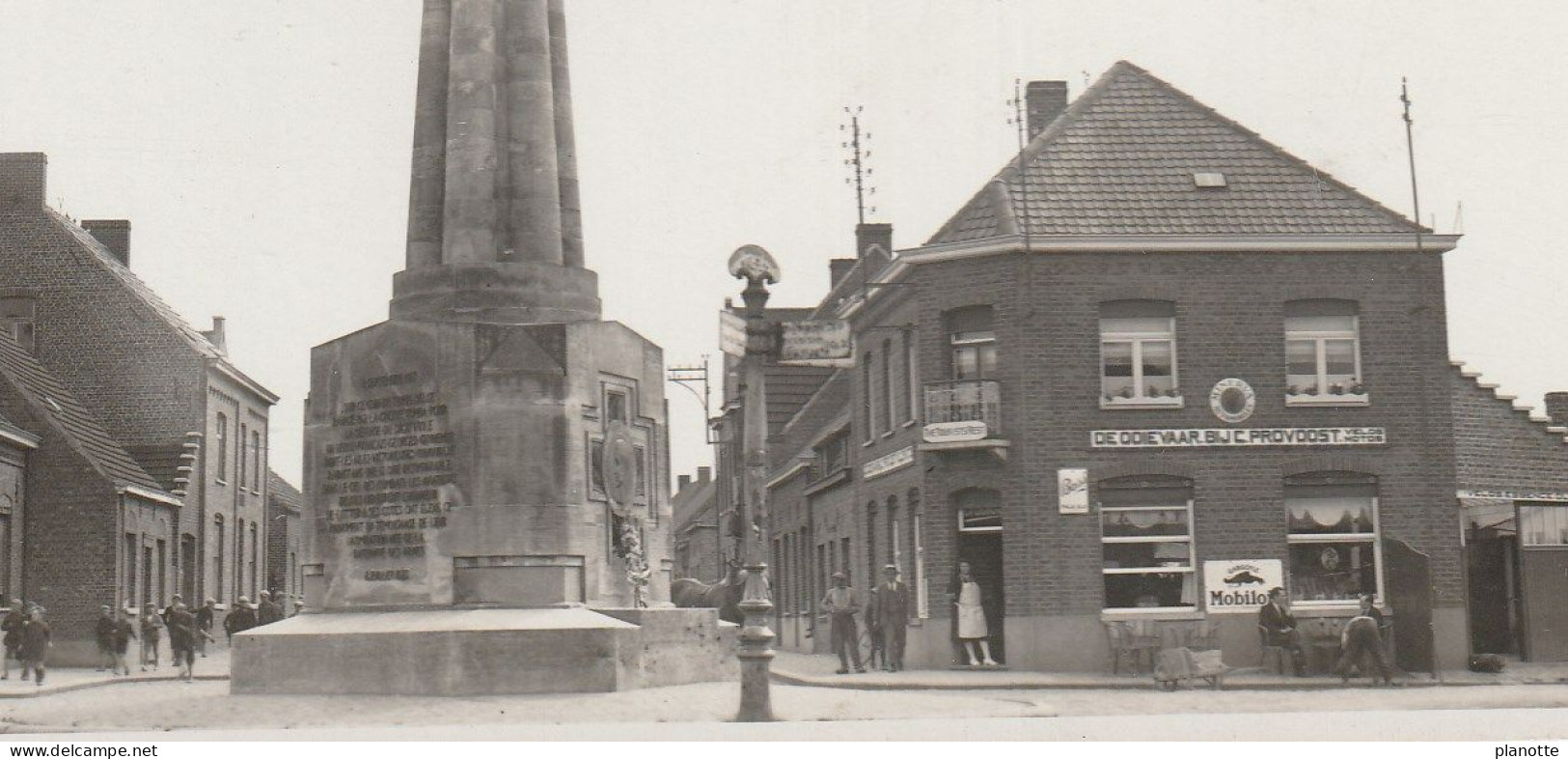 A Localiser - Belle Carte Photographique Edit. Ostende -  (inscrit Sur La Maison ) : DE DDIE VAAR. BIJC. PROVOOST - Otros & Sin Clasificación