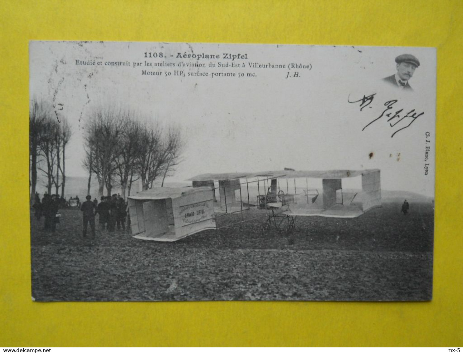 Aéroplane Zipfel ,Villeurbanne - ....-1914: Precursores