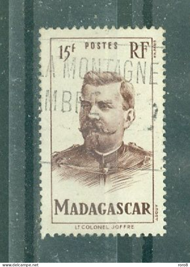 MADAGASCAR - N°316 Oblitéré. - Lt-Colonel Joffre. - Usados