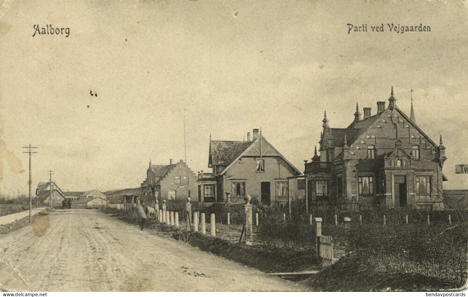 Denmark, AALBORG ÅLBORG, Parti Ved Vejgaarden (1910s) Postcard - Denmark