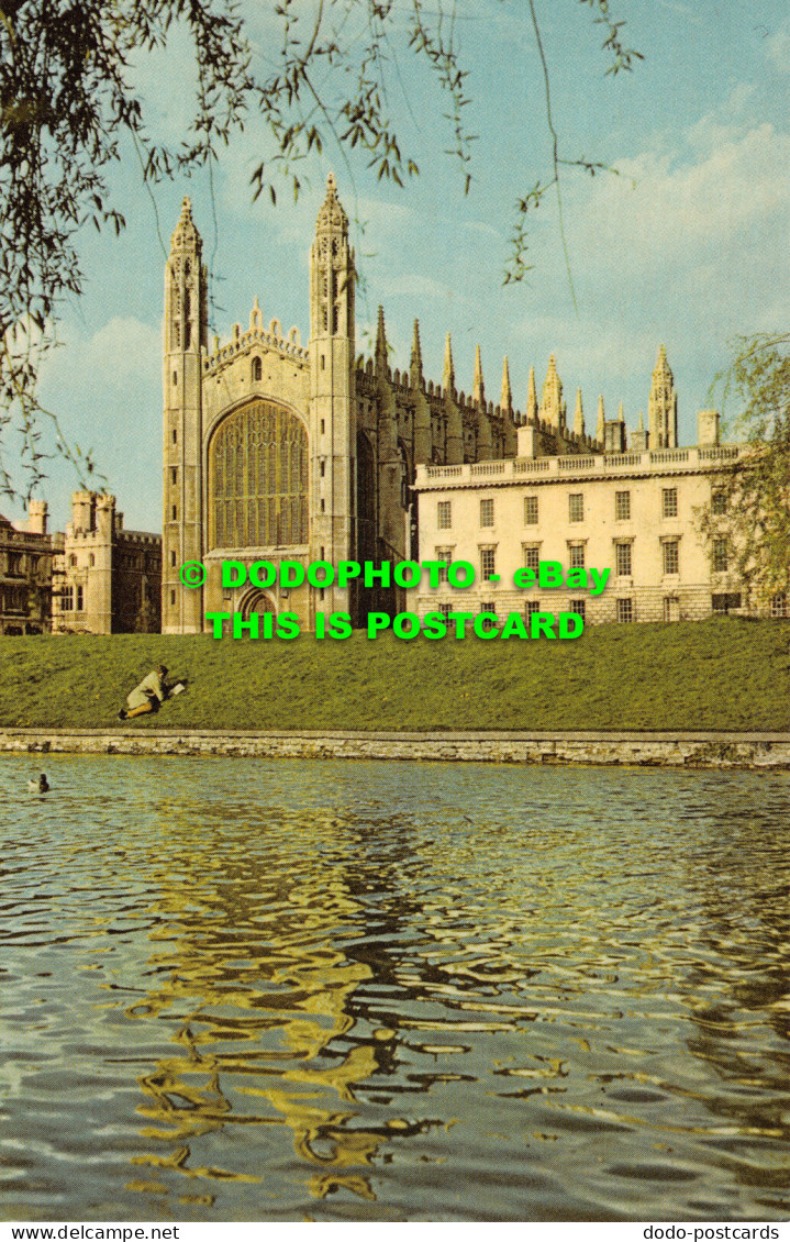 R529148 Kings College. Cambridge. Chapel And Gibbs Building. K. Jagger. Cotman C - World