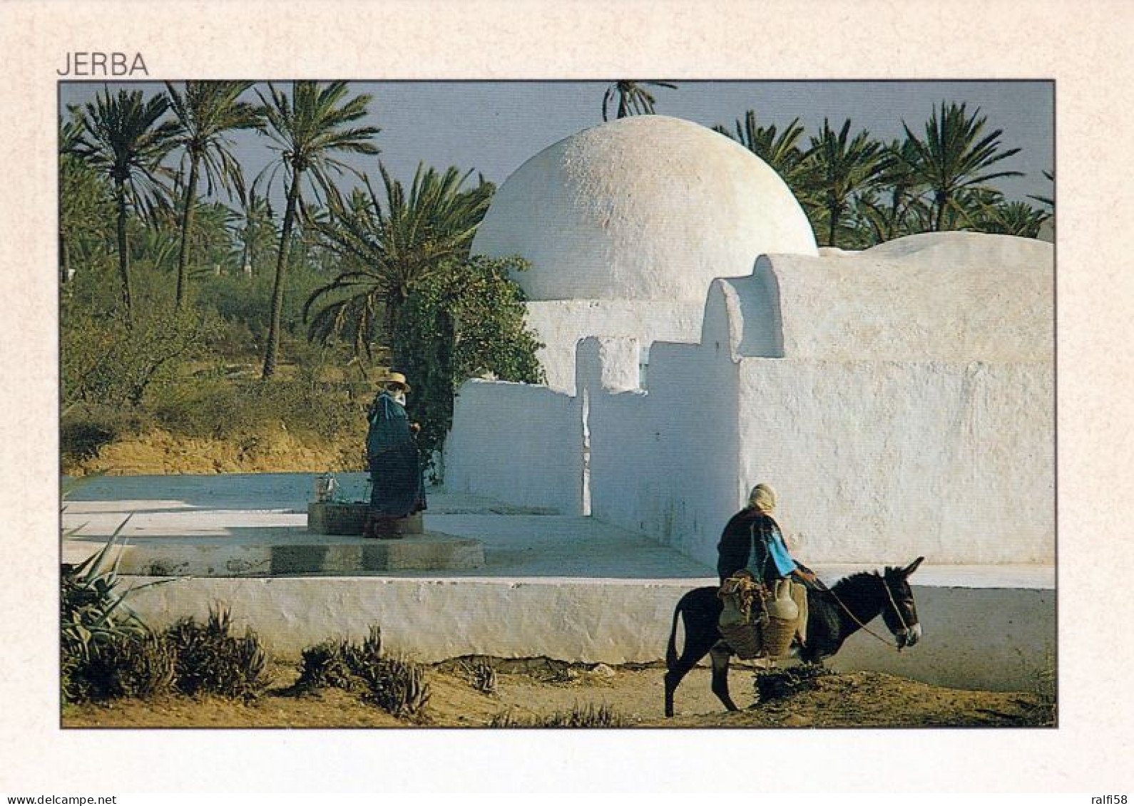 9 AK Tunesien * Ansichten Von Djerba (auch Jerba) - Dabei Auch Houmt Souk Der Hauptort Der Insel Djerba - Siehe  Scan * - Tunesien