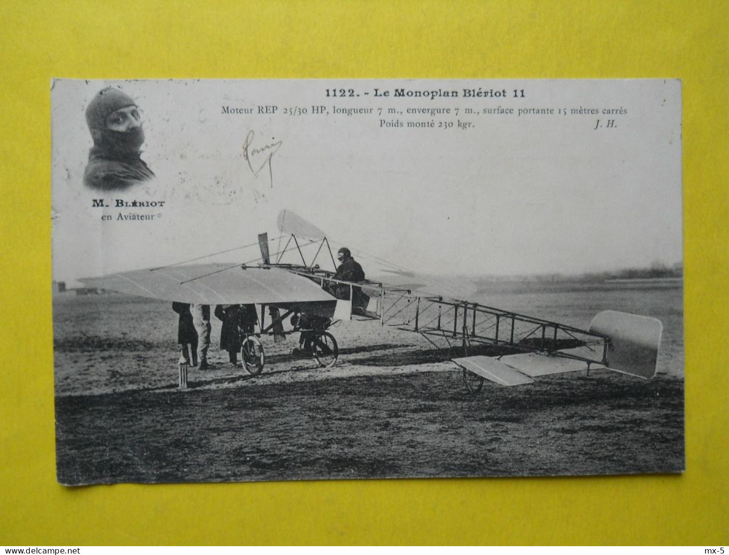 Monoplan Blériot 11 , état - ....-1914: Voorlopers