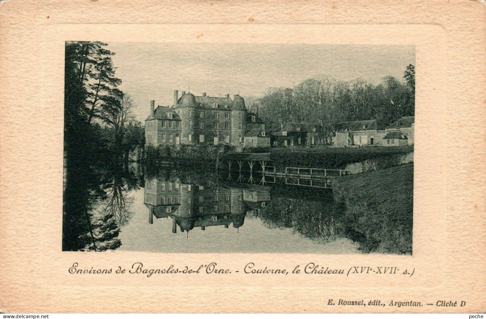 N°1207 W -cpa Le Château De Couterne - Altri & Non Classificati